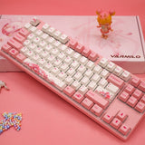VARMILO MA Series V2 Sakura R2 87keys 80% Wired EC SWITCH V2 Keyboard