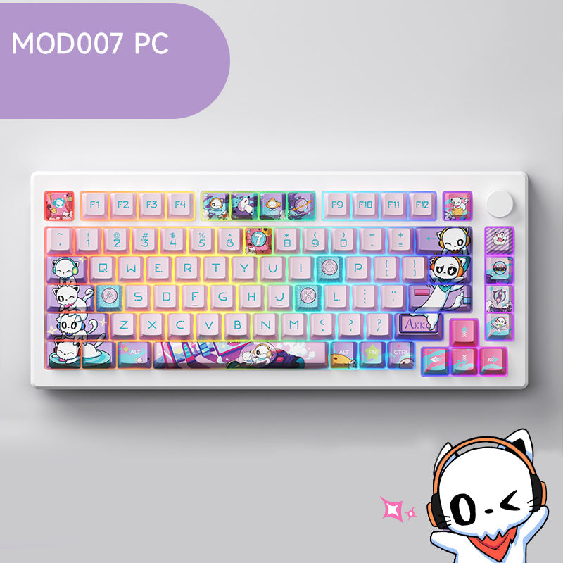 Akko MOD007PC 7th Anniversary Mechanical Keyboard