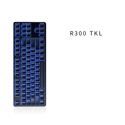 IKBC R300 Blue Backlight Wired Mechanical Keyboard