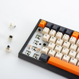YUNZII KC84 Carbon Retro 84 Keys Hot Swappable Wired Mechanical Keyboard