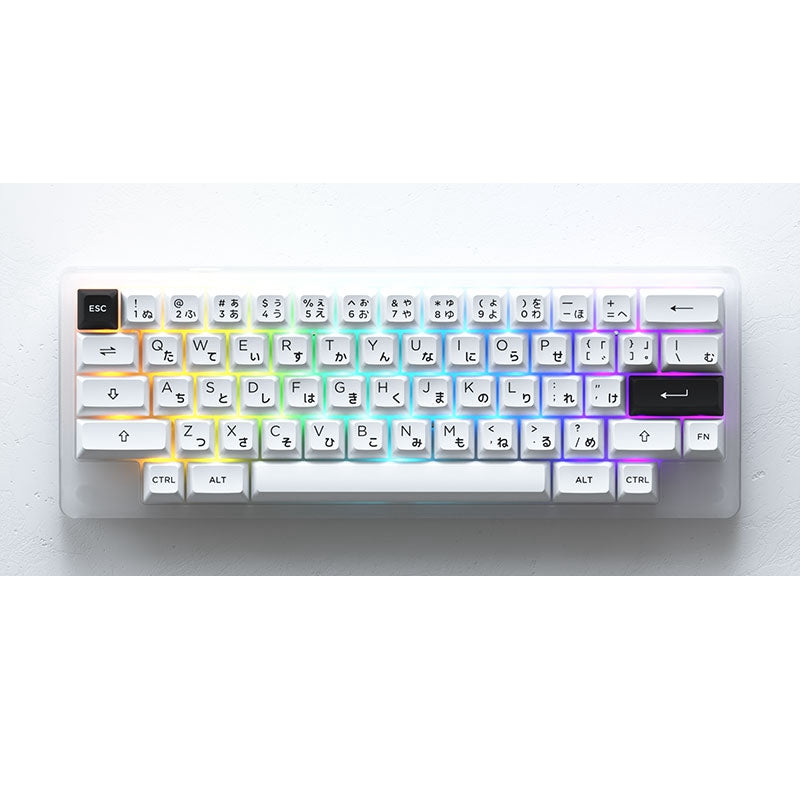 Akko ACR Pro 59/68/75 Mechanical Keyboard - ACR Pro 59-BOW White / Jelly  White