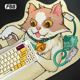 FBB Cat Mouse Pad/Desk Mat