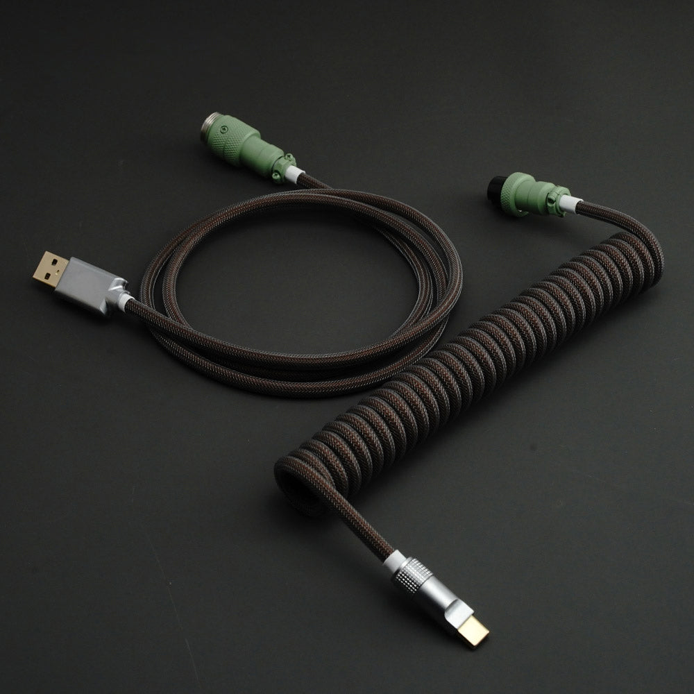 YUNZII Wasabi/Sneak/Camouflage Green/Bear/Provence Cable