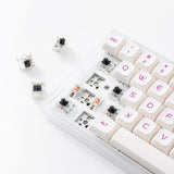 YUNZII KC68 Pro Lavender RGB Hot Swappable Mechanical Keyboard