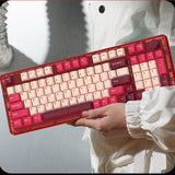 JAMESDONKEY RS6 Transparent Hot-swap Mechanical Keyboard