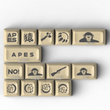 G-MKY APES AFSA Profile Keycap