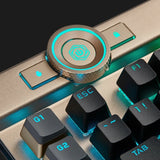 CORSAIR K100 RGB Optical Mechanical Gaming Keyboard - Gold / CORSAIR OPX