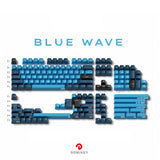DOMIKEY Blue Wave SA Profile Keycaps Set