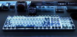 DURGOD K320/K310 White Light Mechanical Keyboard