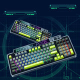 Royalaxe XL98 LED Screen Mechanical Keyboard