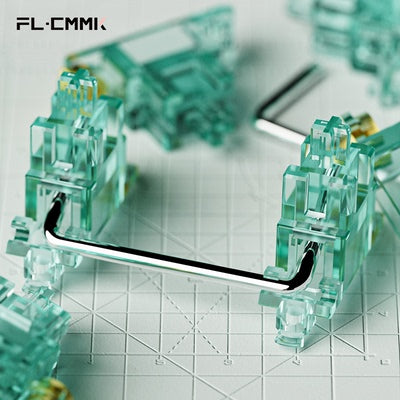 FL·ESPORTS Transparent Crystal Screw-In Stabilizers