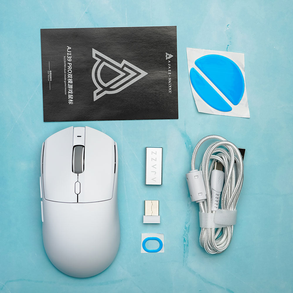 Ajazz AJ139 Pro Black Wireless Type-C+2.4 Mouse – Gamers Lab TH