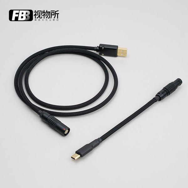 FBB Gilded Custom Type-C Cable (Black)