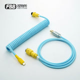 FBB GMK Custom Coiled Type-C Cable