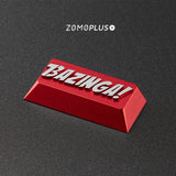 ZOMOPLUS BAZINGA TBBT Theme Aluminum Artisan Keycap