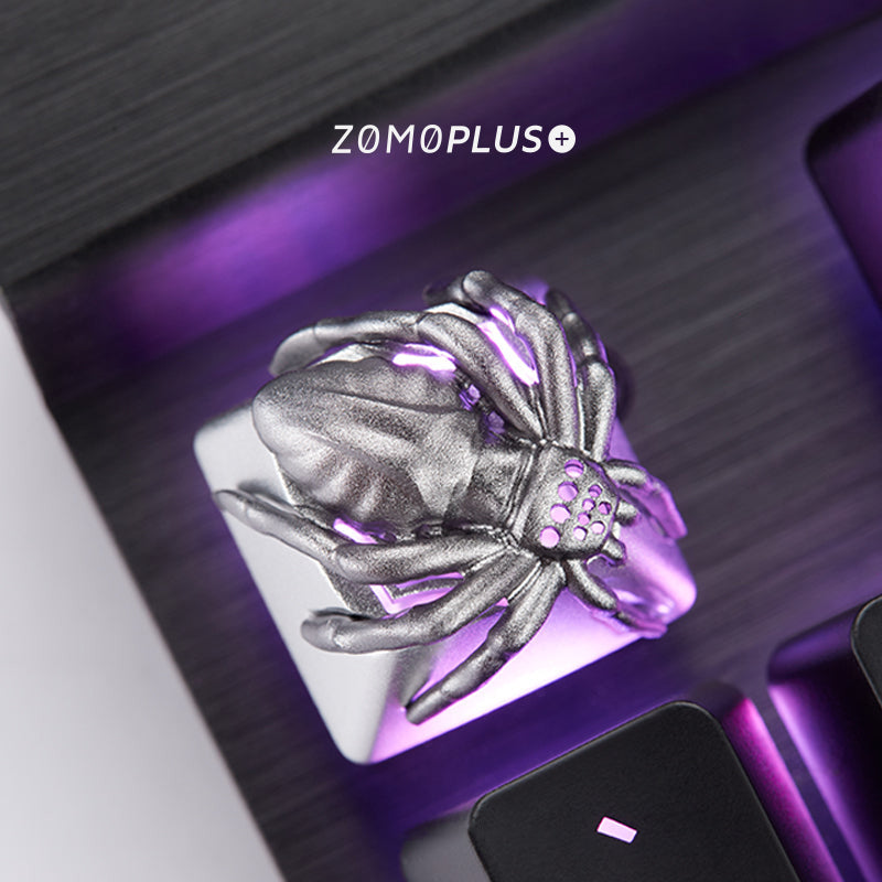 ZOMOPLUS Fantastic Beasts Series - Spider Translucent Aluminum Artisan Keycap