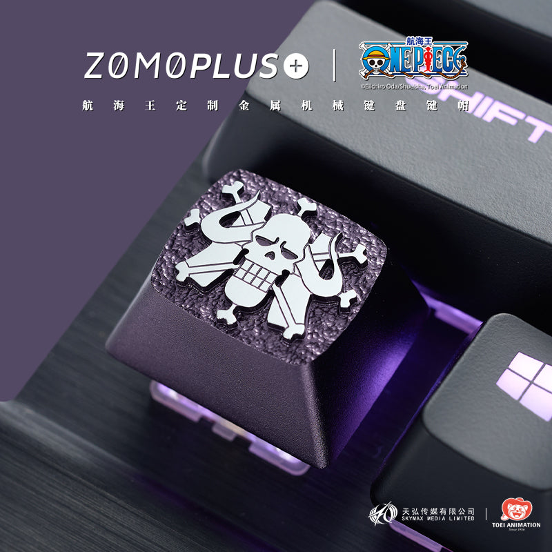 ZOMO PLUS X ONE PIECE Four Emperors Kaido Alumium Artisan Keycap