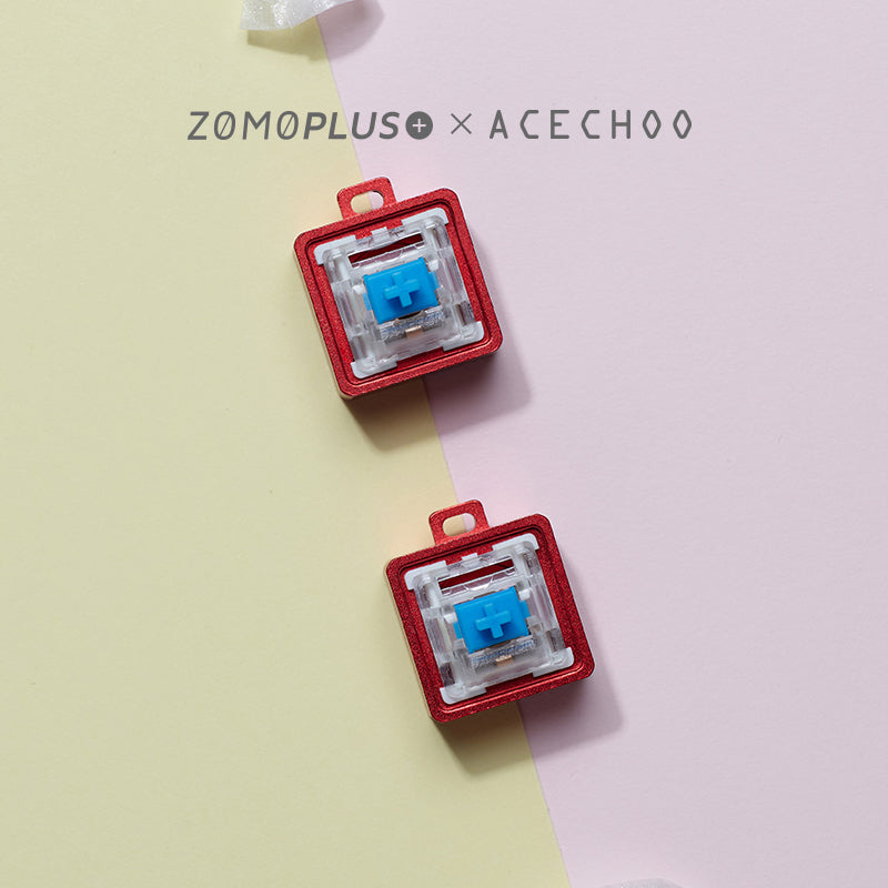 ZOMOPLUS X ACECHOO Sugar Aluminum Switch Tester Key Chain