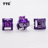 TTC Flaming Purple/Snow Mechanical Keyboard Switches