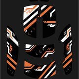 AJAZZ AJ139pro Mouse Grip Tape with Mice Feet mechkeysshop Black Orange 