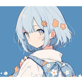 AXGamingPunk Customized Anime Mousepad mechkeysshop Blue 420*330mm 