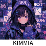 AXGamingPunk Customized Anime Mousepad mechkeysshop KIMMIA 420*330mm 