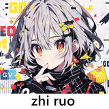 AXGamingPunk Customized Anime Mousepad mechkeysshop Zhi Ruo 420*330mm 