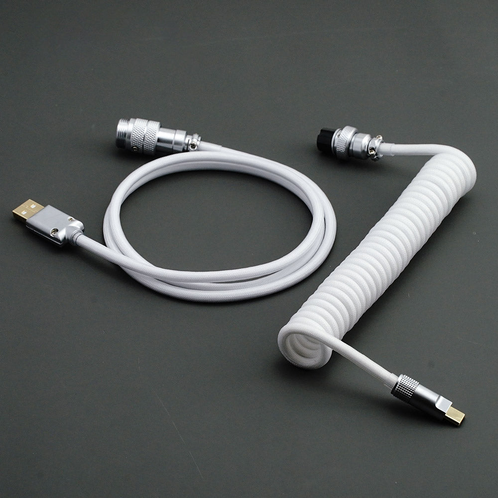 YUNZII Golden/Transparent White/Glass/Summer Custom Cable