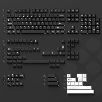 WINMIX Oreo Cherry Profile Keycaps Set