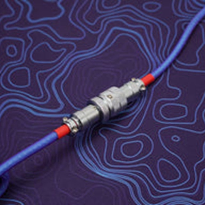 YUNZII NEON Custom Coiled Aviator USB Cable Cord