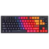 CIDOO ABM084 Three Mode Mechanical Keyboard mechkeysshop Black Red TTC Flaming Red 
