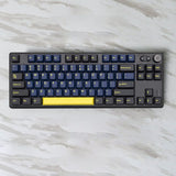 CIDOO ABM084 Three Mode Mechanical Keyboard mechkeysshop Deep Blue Grey Linear 