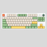 CIDOO ABM084 Three Mode Mechanical Keyboard mechkeysshop Green TTC Flaming Red 