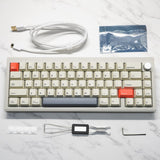 CIDOO V65 V3 Three Mode VIA Mechanical Keyboard mechkeysshop 