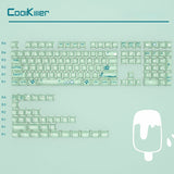 CoolKiller Transparent SA Keycaps Set mechkeysshop Lemon Green 
