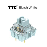 TTC Silent Bluish White/Bluish White Switches