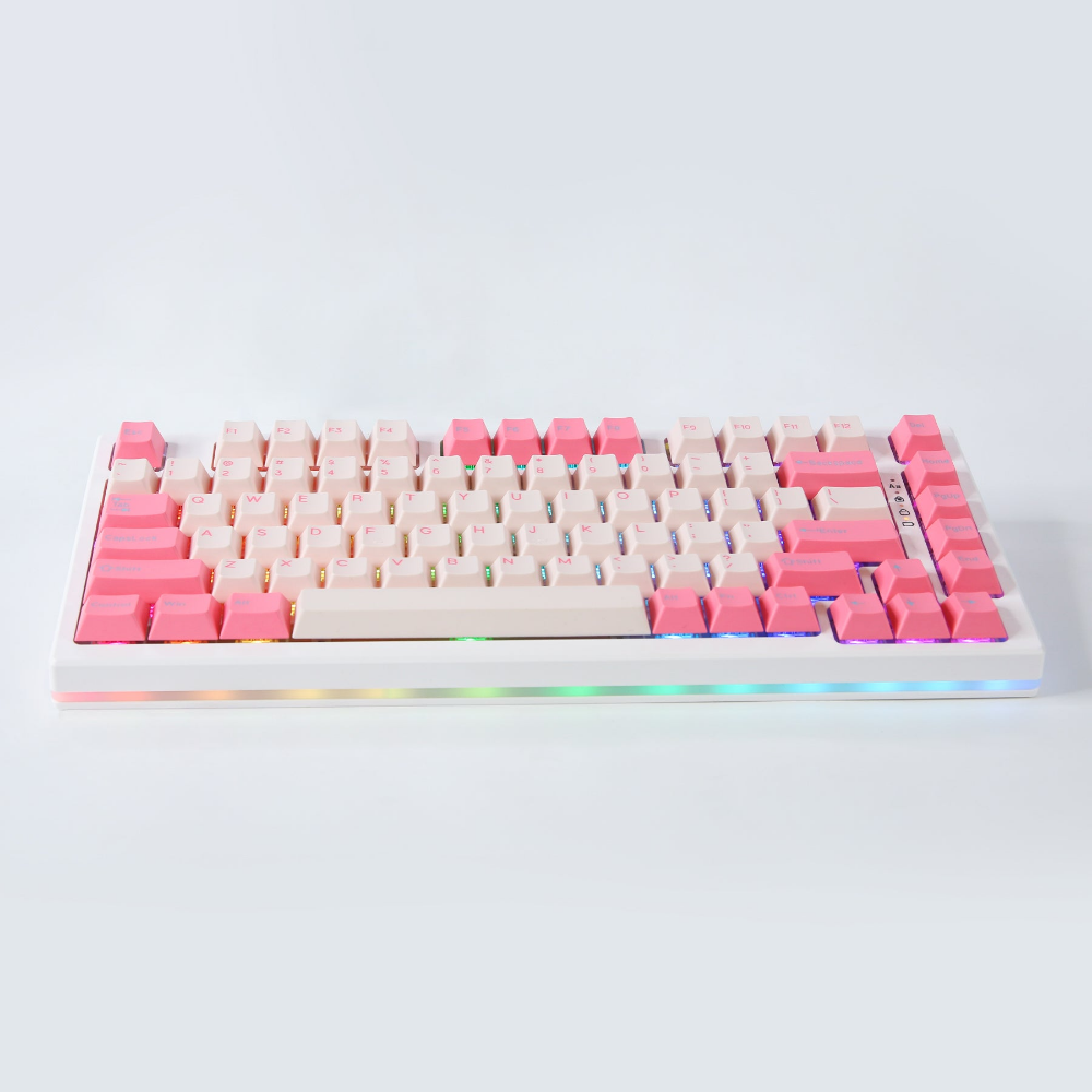 YUNZII YZ75 Pink Mechanical Keyboard