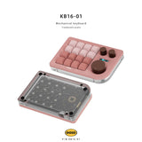 DOIO KB16-01 Macro Keyboard mechkeysshop Pink G Yellow Pro 