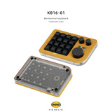 DOIO KB16-01 Macro Keyboard mechkeysshop Yellow G Yellow Pro 