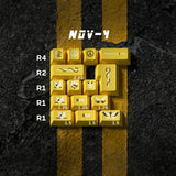 DOMIKEY CHASER Cherry Profile Keycaps mechkeysshop Nov Y 