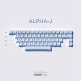 DOMIKEY Cloudless Cherry Profile Keycap Set mechkeysshop Alpha-J 