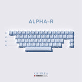 DOMIKEY Cloudless Cherry Profile Keycap Set mechkeysshop Alpha-R 