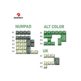 DOMIKEY Desert Island Cherry Profile Keycaps Set mechkeysshop NUMPAD+ ALT COLOR+UK 