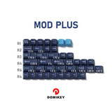 DOMIKEY Singlechip Cherry Profile Keycaps Set mechkeysshop MOD PLUS 