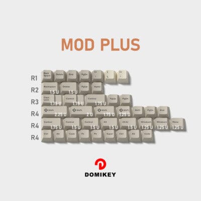 DOMIKEY Vintage Cherry Profile Keycaps Set mechkeysshop MOD PLUS 