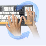 Double Shell DS102i Low Profile Mechanical Keyboard mechkeysshop 