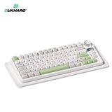 DUKHARO VN80Pro Gasket Mechanical Keyboard mechkeysshop White MO Pink V2 