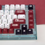 YUNZII Vintage Grey/Red Cherry Profile Keycap Set