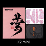 Esports Tiger Oriole Series PULSAR Mouse Grip Tape mechkeysshop Pulsar X2 mini Pink 