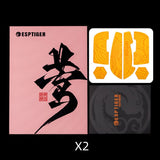 Esports Tiger Oriole Series PULSAR Mouse Grip Tape mechkeysshop Pulsar X2 Yellow 
